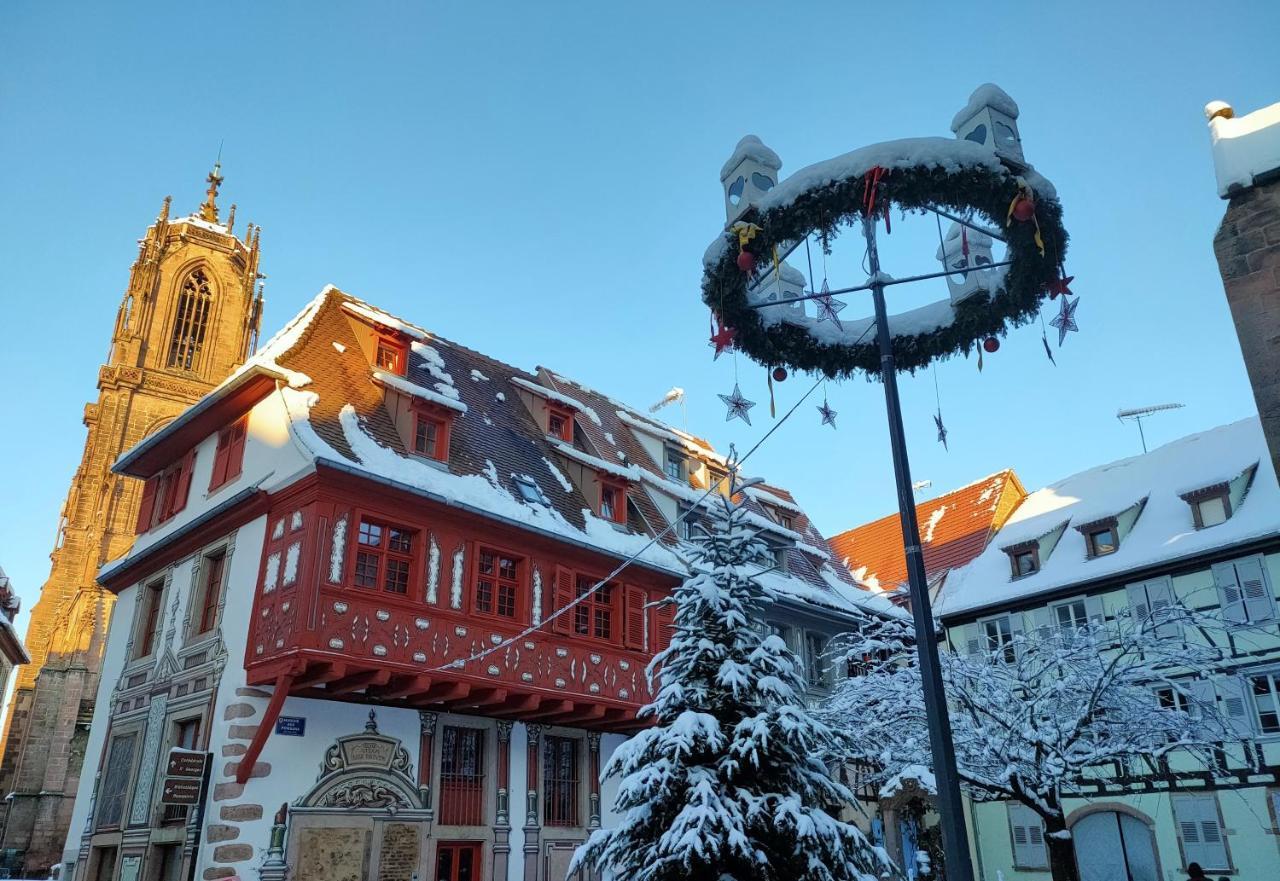 La Maison Bleue, A 20 Mn De Strasbourg, Sur La Route Des Vins, Jusqu'A 6 Personnes, Sélestat Kültér fotó